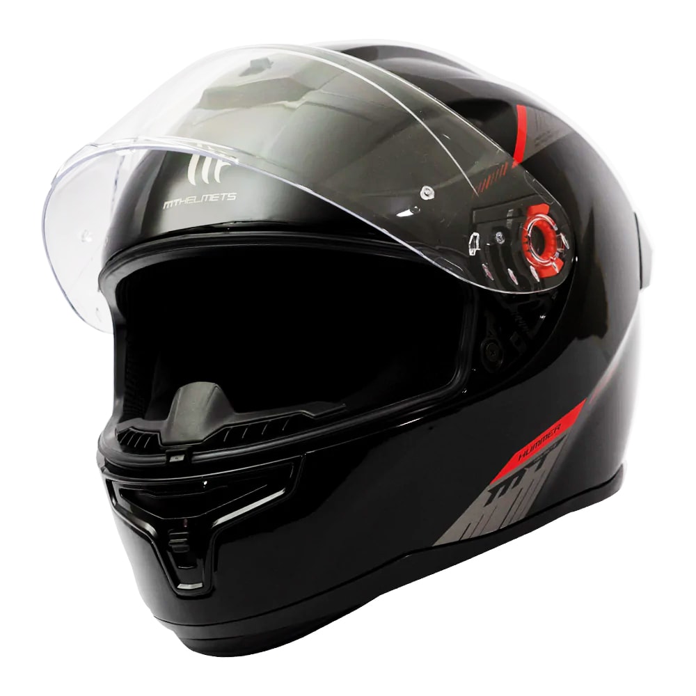 CASCO MT FF114 HUMMER SOLID A1 NEGRO BRILLO (LIQUIDACION, SIN CAMBIOS NI DEVOLUCION)