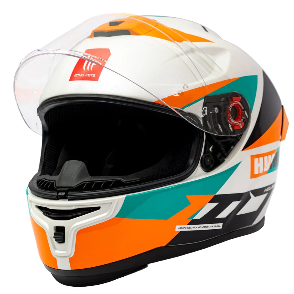 CASCO MT FF114 HUMMER QUO A0 BLANCO PERLA BRILLO (LIQUIDACION, SIN CAMBIOS NI DEVOLUCION)