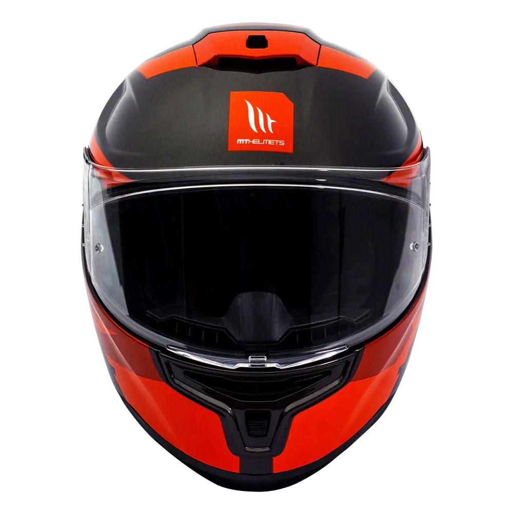 CASCO MT FF114 HUMMER QUO B5 ROJO BRILLO (LIQUIDACION, SIN CAMBIOS NI DEVOLUCION)
