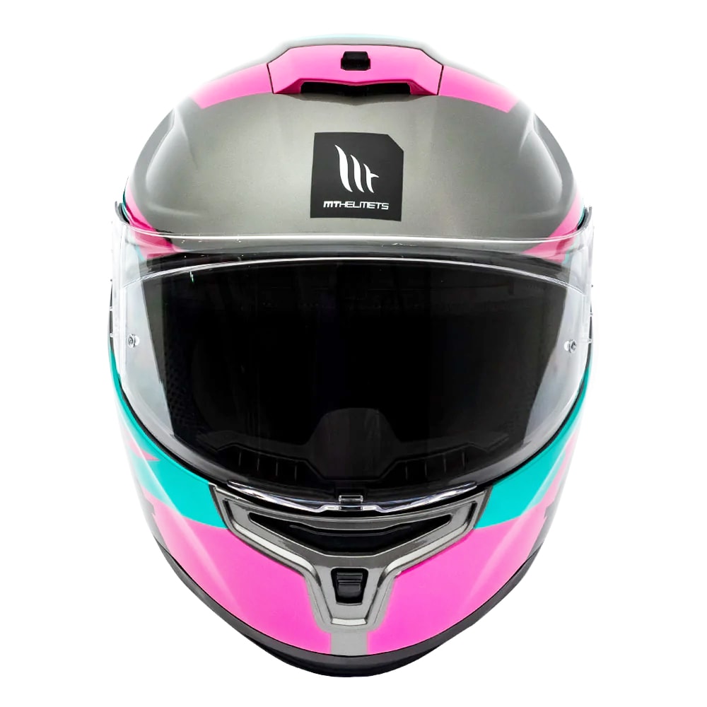 CASCO MT FF114 HUMMER QUO C9 ROSA BRILLO (LIQUIDACION, SIN CAMBIOS NI DEVOLUCION)