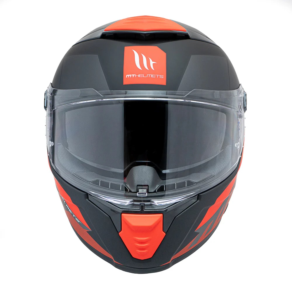 CASCO MT FF118SV THUNDER 4 SV EXA A5 ROJO MATE + PLK