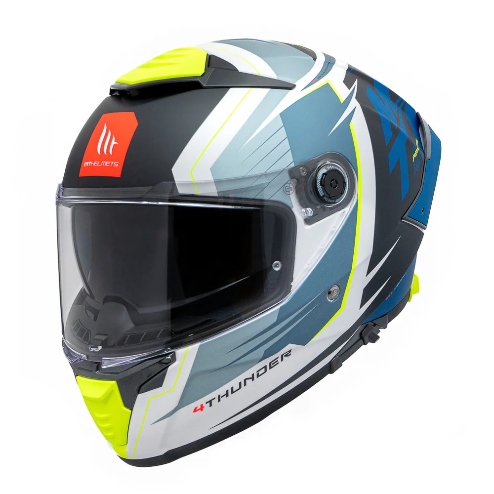 CASCO MT FF118SV THUNDER 4 SV PENTAL A7 AZUL MATE + PLK