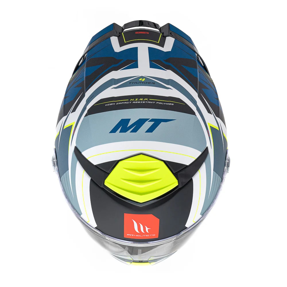 CASCO MT FF118SV THUNDER 4 SV PENTAL A7 AZUL MATE + PLK