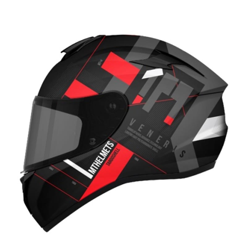 CASCO MT FF106 TARGO VENERIS A4 ROJO MATE
