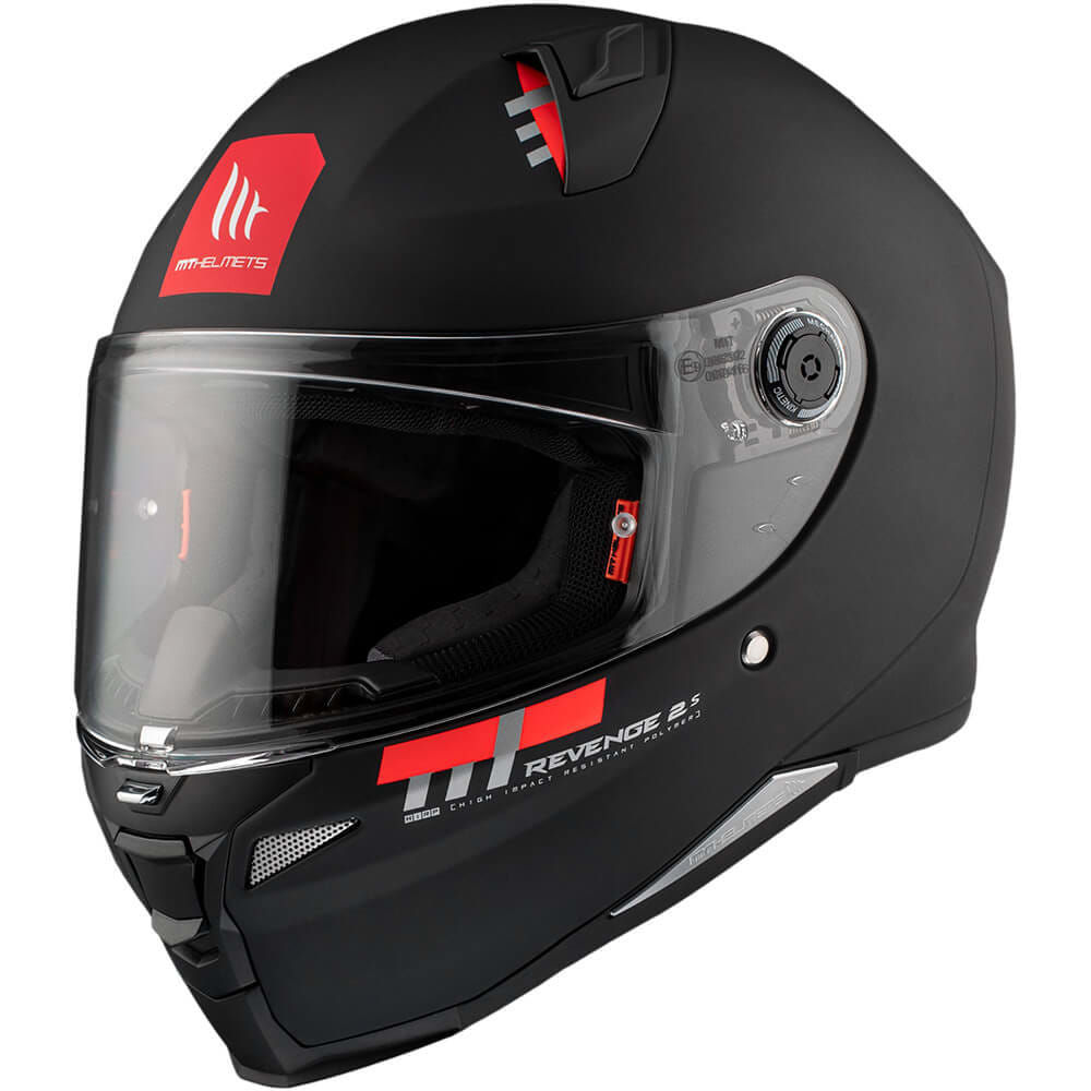 CASCO MT FF110B REVENGE 2 S SOLID A1 NEGRO MATTE