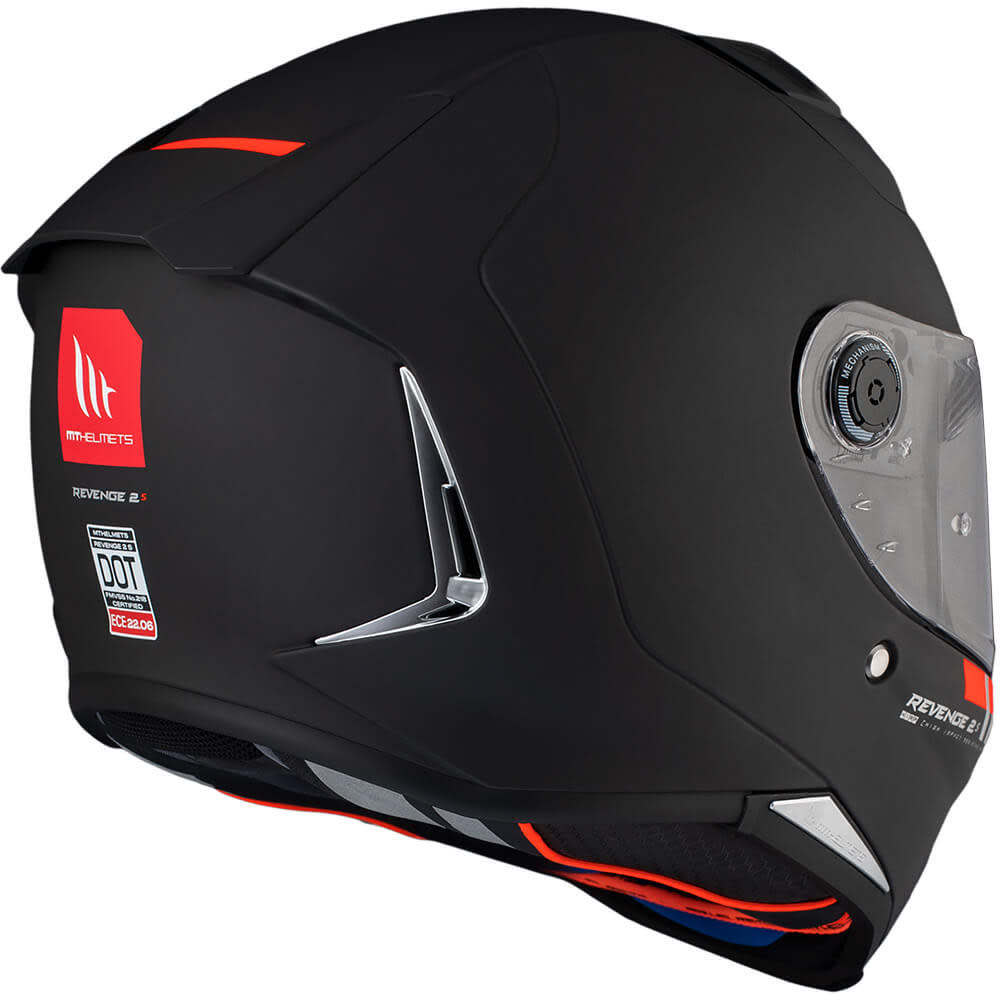CASCO MT FF110B REVENGE 2 S SOLID A1 NEGRO MATTE