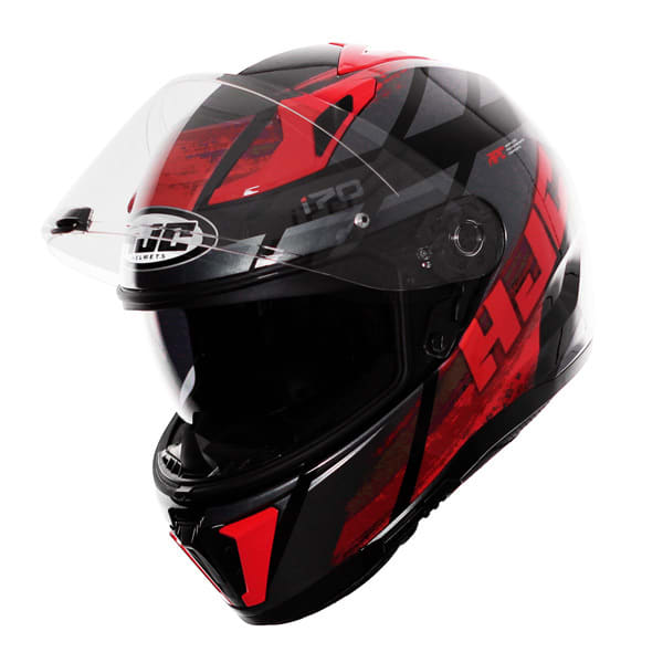 CASCO HJC i70 REDEN MC1SF NEGRO ROJO