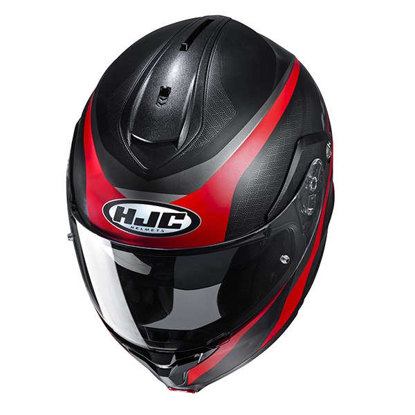 CASCO HJC C91 TALY MC1SF NEGRO ROJO