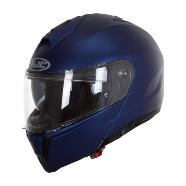 CASCO HJC I90 SOLID AZUL METALICO MATTE