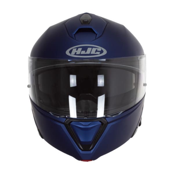 CASCO HJC I90 SOLID AZUL METALICO MATTE