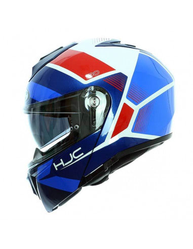 CASCO HJC I90 HOLLEN MC21 BLANCO/AZUL/ROJO