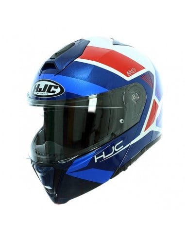 CASCO HJC I90 HOLLEN MC21 BLANCO/AZUL/ROJO