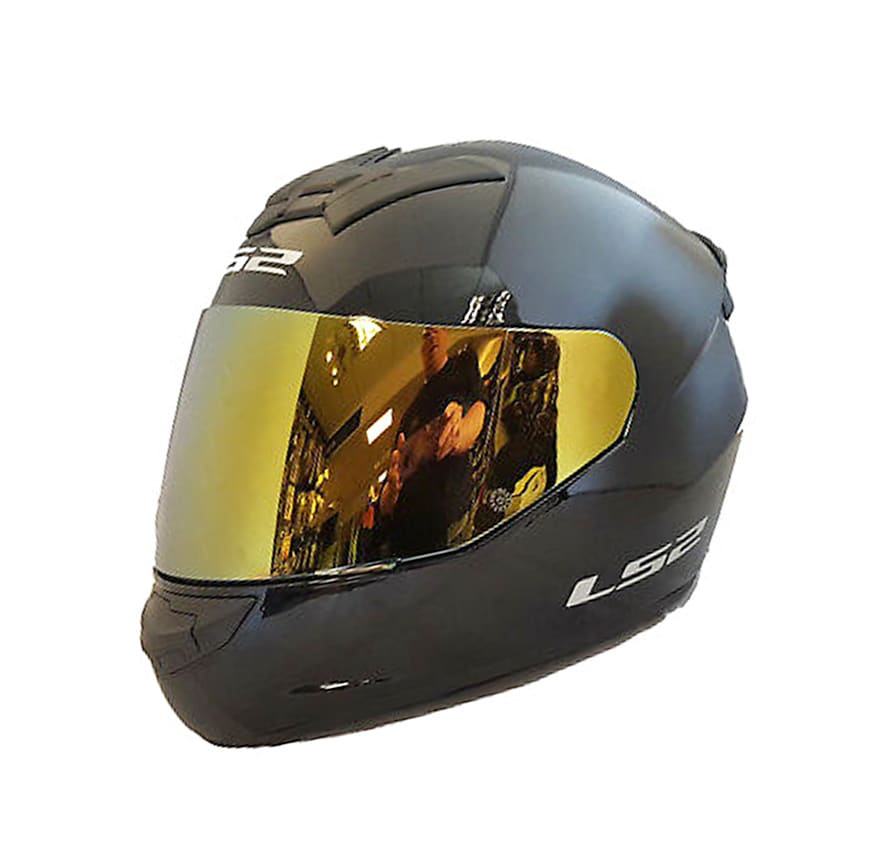 VISOR MICA LS2 FF 351/352 DORADA