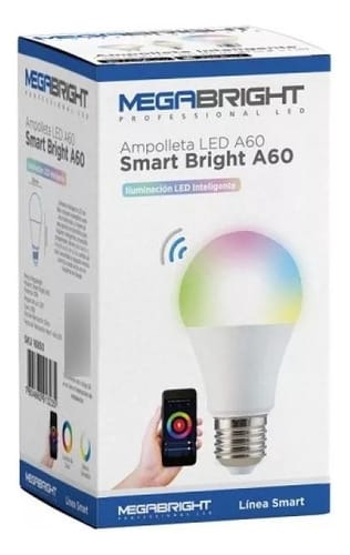 913235 AMPOLLETA INTELIGENTE MEGABRIGHT LEDA60