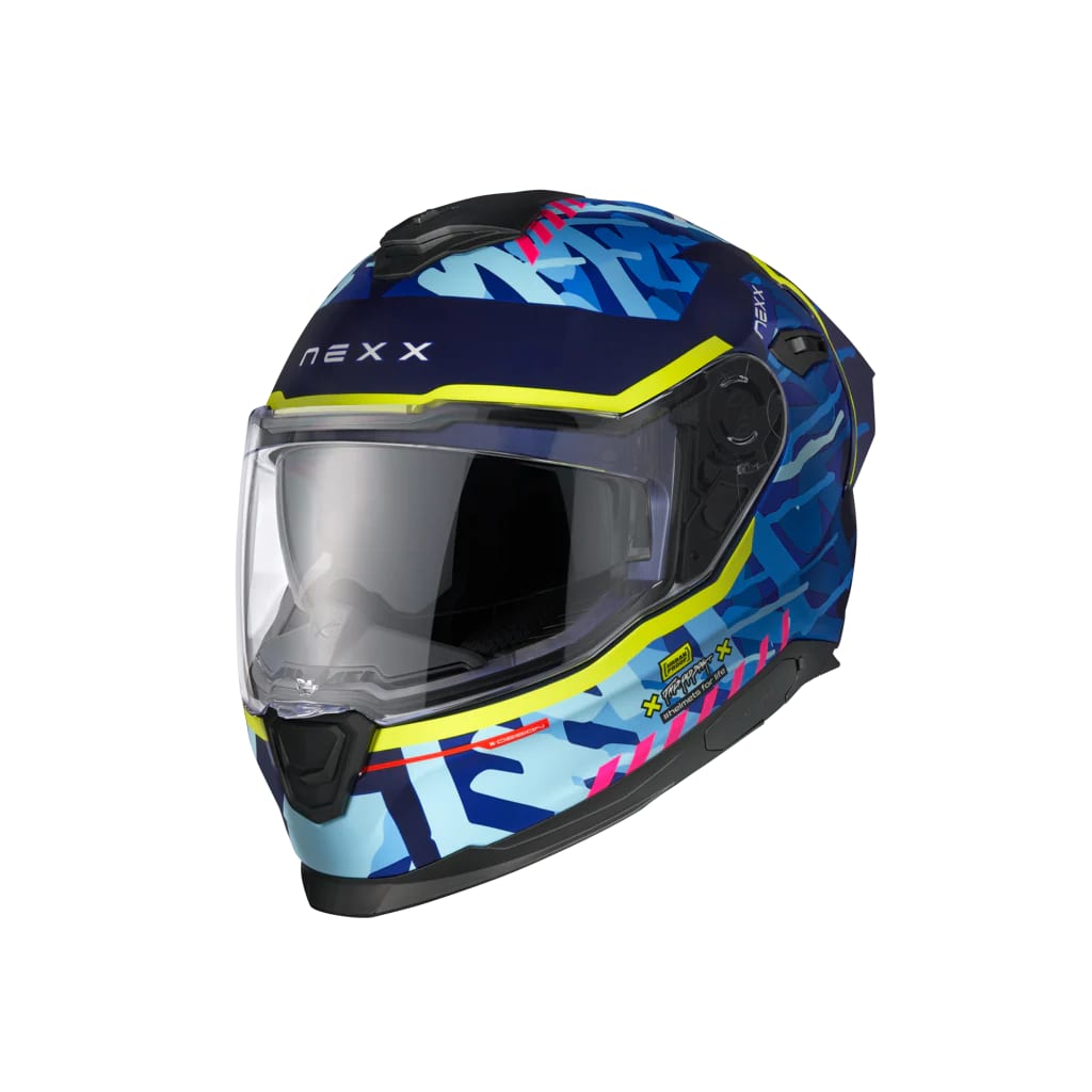 NEXX CASCO Y.100R URBANGRAM INDIGO AZUL