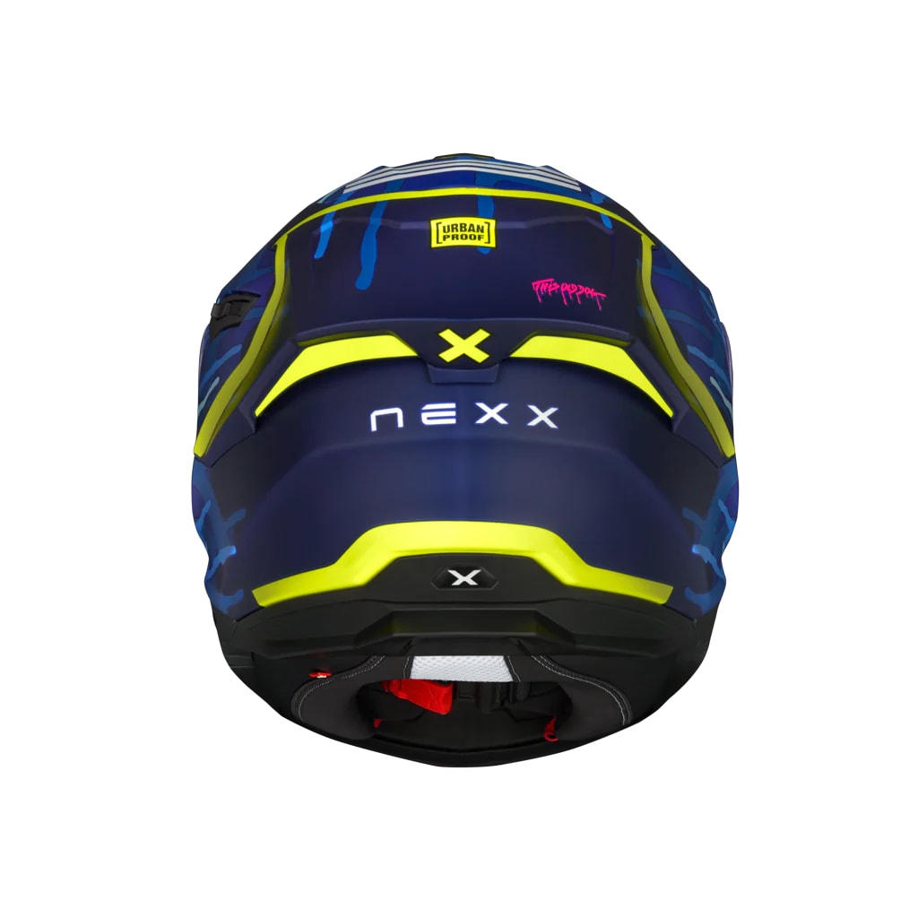 NEXX CASCO Y.100R URBANGRAM INDIGO AZUL
