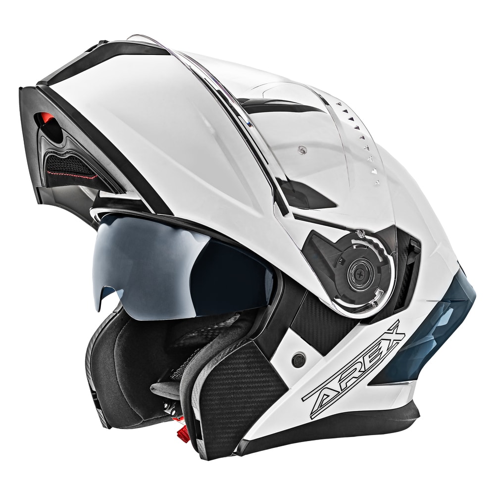 CASCO ABATIBLE AREX MR-903 BLANCO