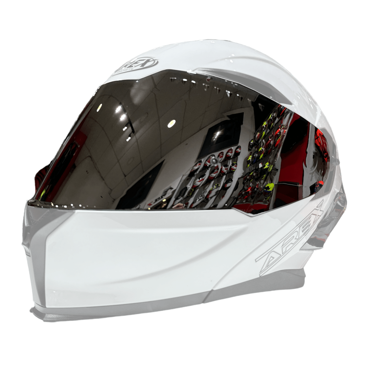 VISOR AREX MR-903 GRIS ESPEJADO
