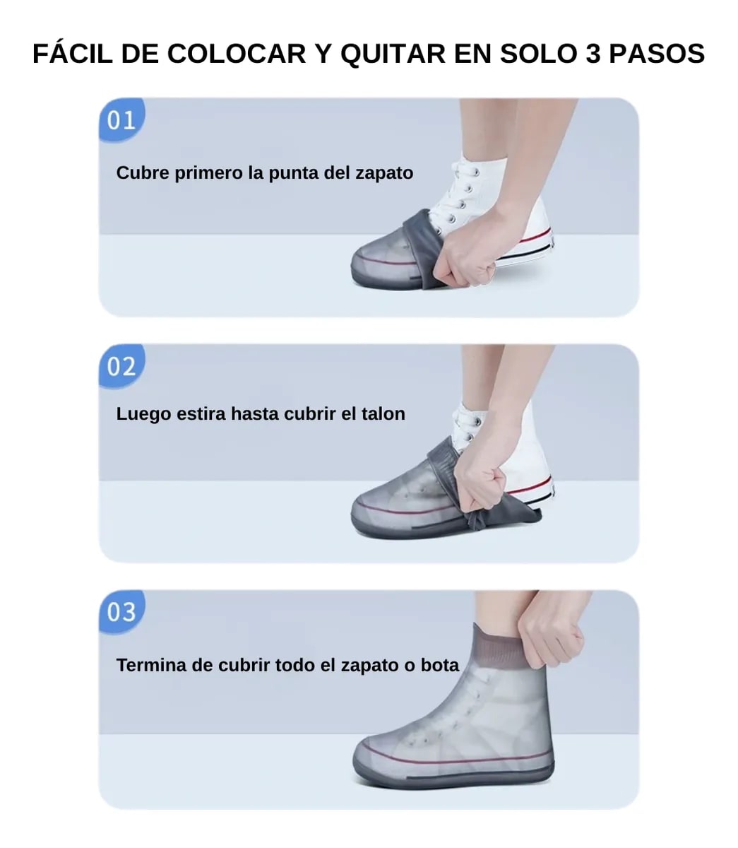 CUBRE CALZADO SILICONA COD. V71