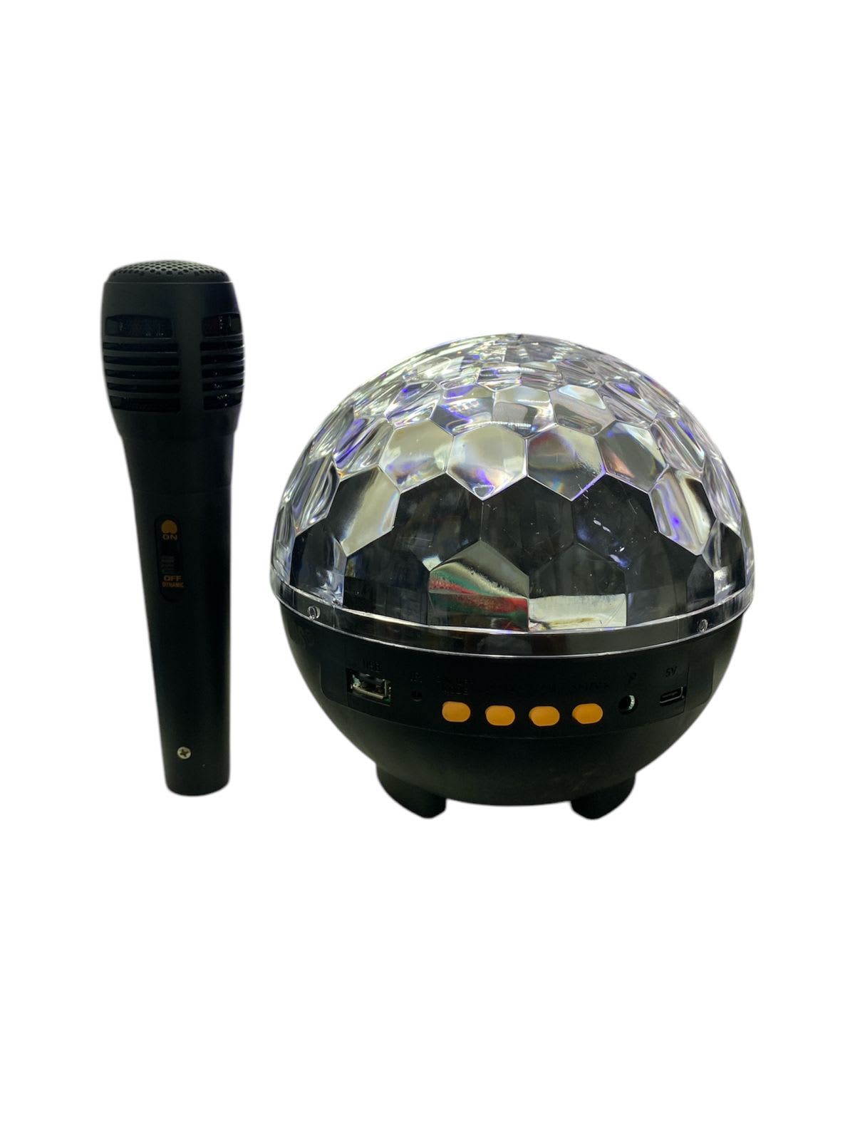 c8196 BOLA DISCO C/PARLANTE Y MICROFONO (20)