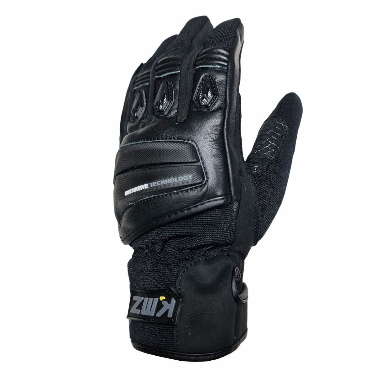 GUANTES CUERO KMZ RAPTOR II FULL NEGRO