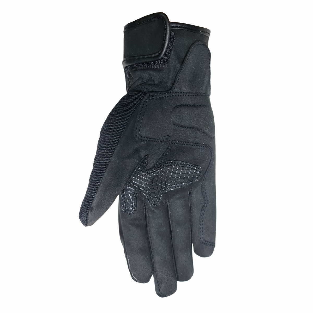 GUANTES CUERO KMZ RAPTOR II NEGRO/AMARILLO