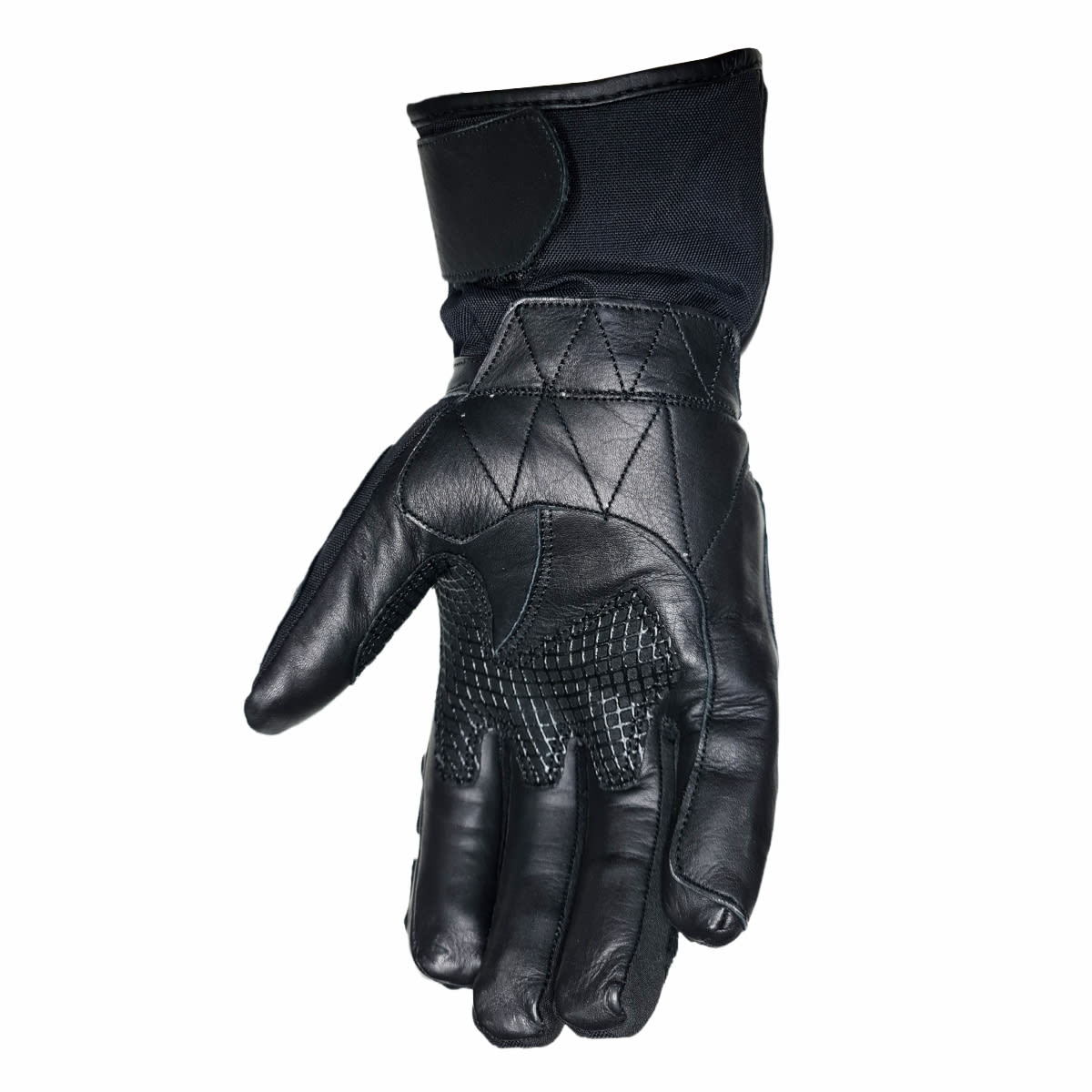 GUANTE CUERO KMZ HIGHWAY NEGRO
