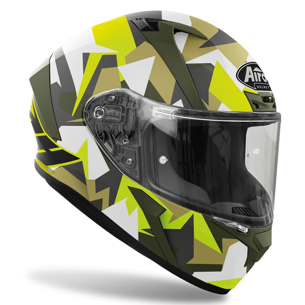 CASCO AIROH VALOR ARMY MATT