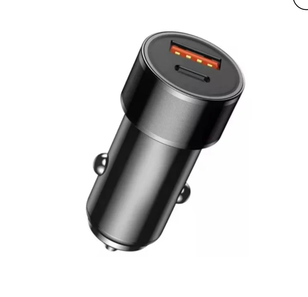 ELEK ZLC-16639 CARGADOR PARA AUTO 38WPUERTO USB Y C