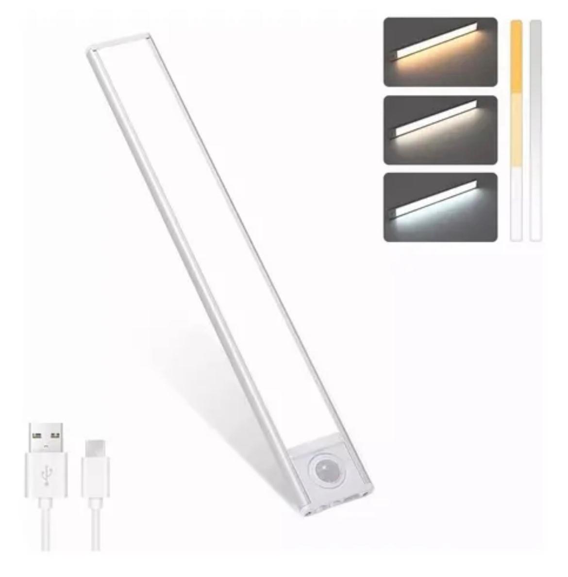ELEC 2621271 BARRA LED 3 TONOS DE LUZ EFECTO LUPA C/SENSOR 30CM