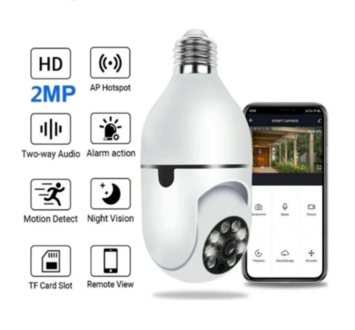ELEK 98765 CAMARA TIPO AMPOLLETA E27 APP Z-IOT CAM