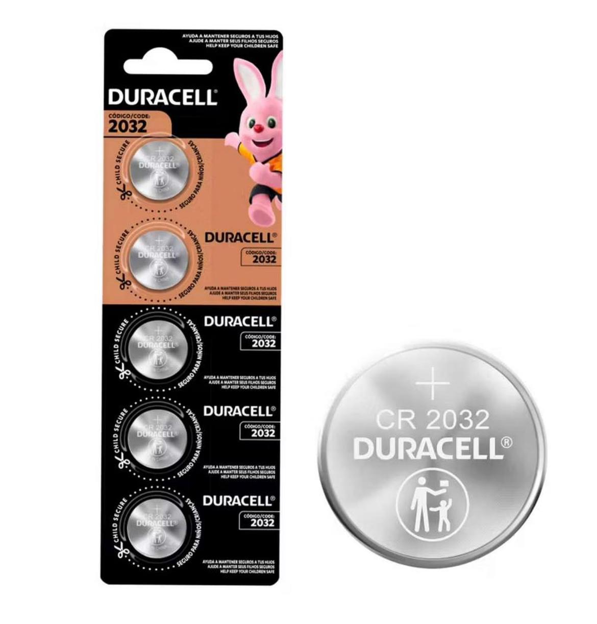 ELEC 03886 PILA CR2032 DURACELL X5 UNIDADES