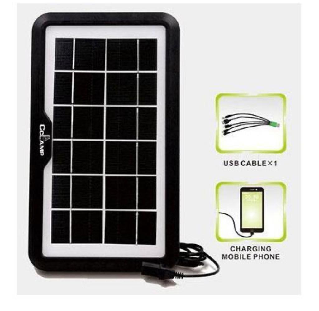 ELEK 249227 PANEL SOLAR 6V 3W CARGA HASTA 1000MAH