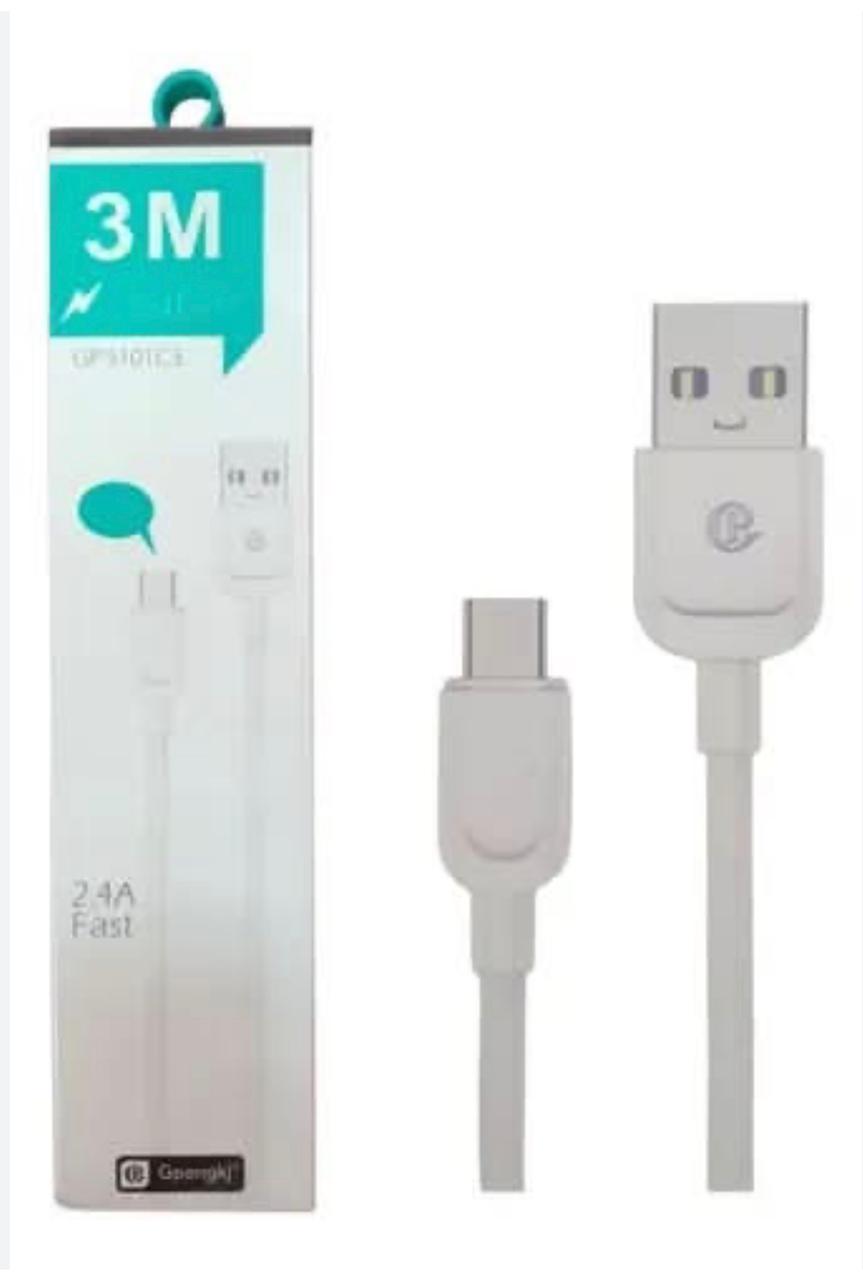 ELEC 791016 CABLE USB -C 3M CARGA RAPIDA