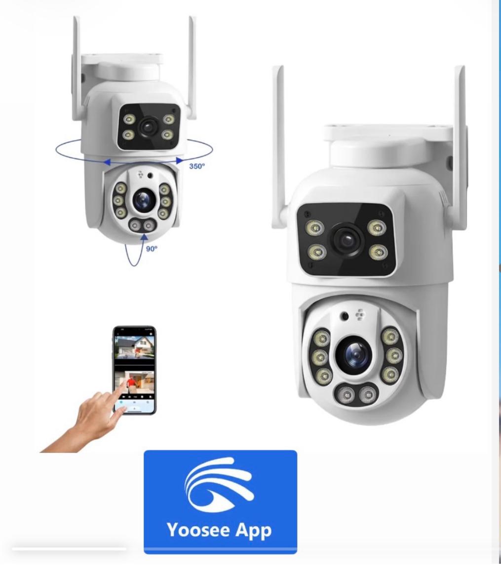 ELEK 1604743 CAMARA VIGILANCIA 2 EN 1 APP YOOSEE 4G INTERIOR/EXTERIOR