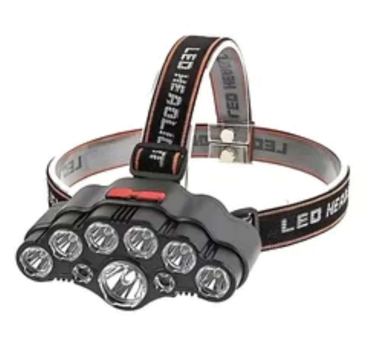 ELEK 2701134 LINTERNA DE CABEZA 9 LED RECARGABLE
