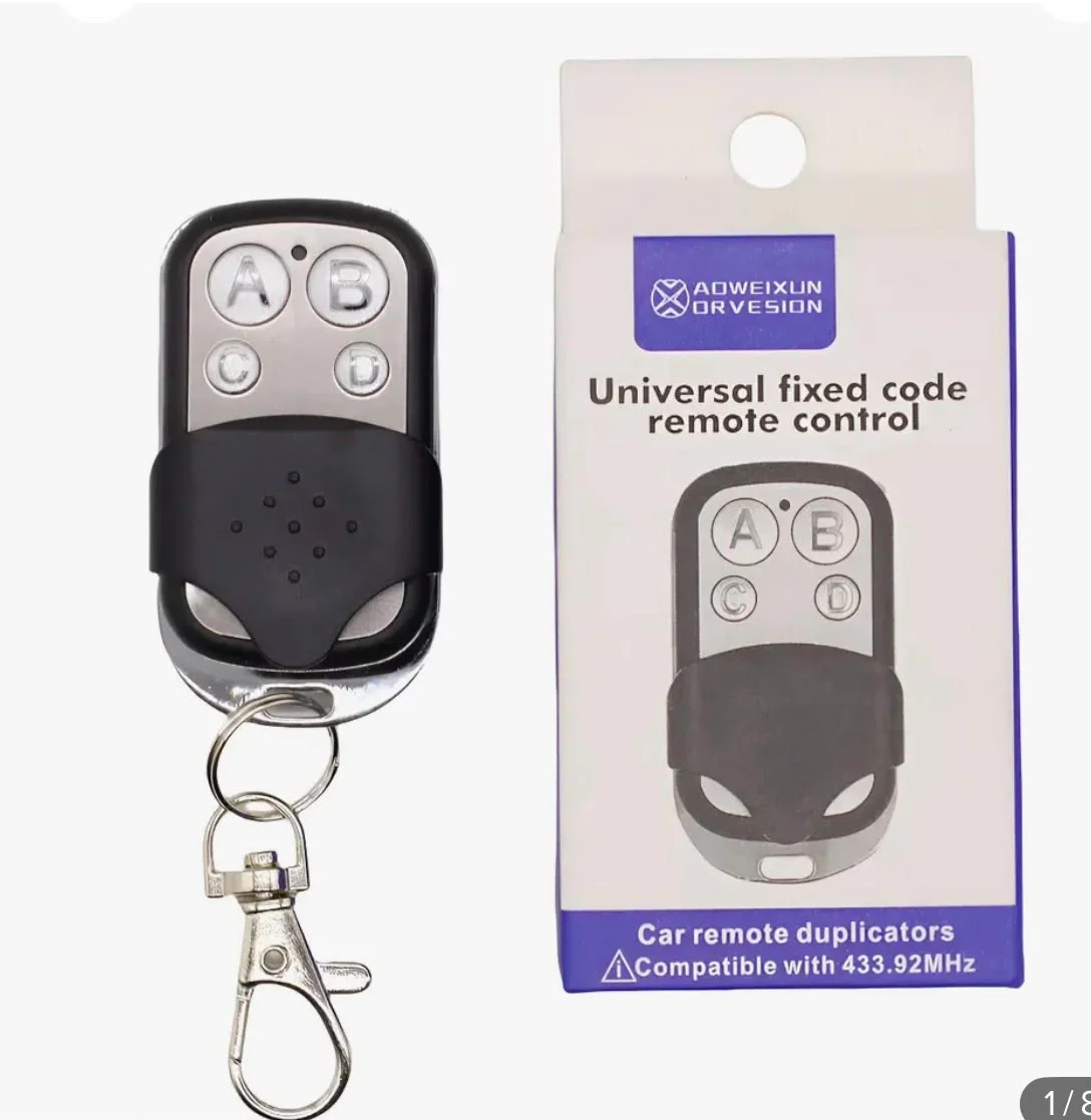 ELEK ZLC-15158 CONTROL REMOTO UNIVERSAL PARA PORTON