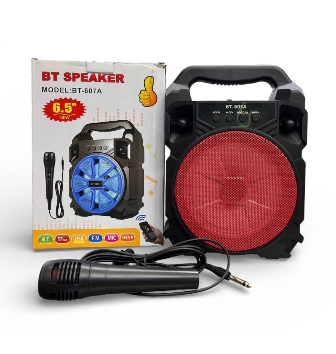 ELEK 006057 PARLANTE BLUETHOOTH C/MICROFONO 6.5¨MOD BT-606A