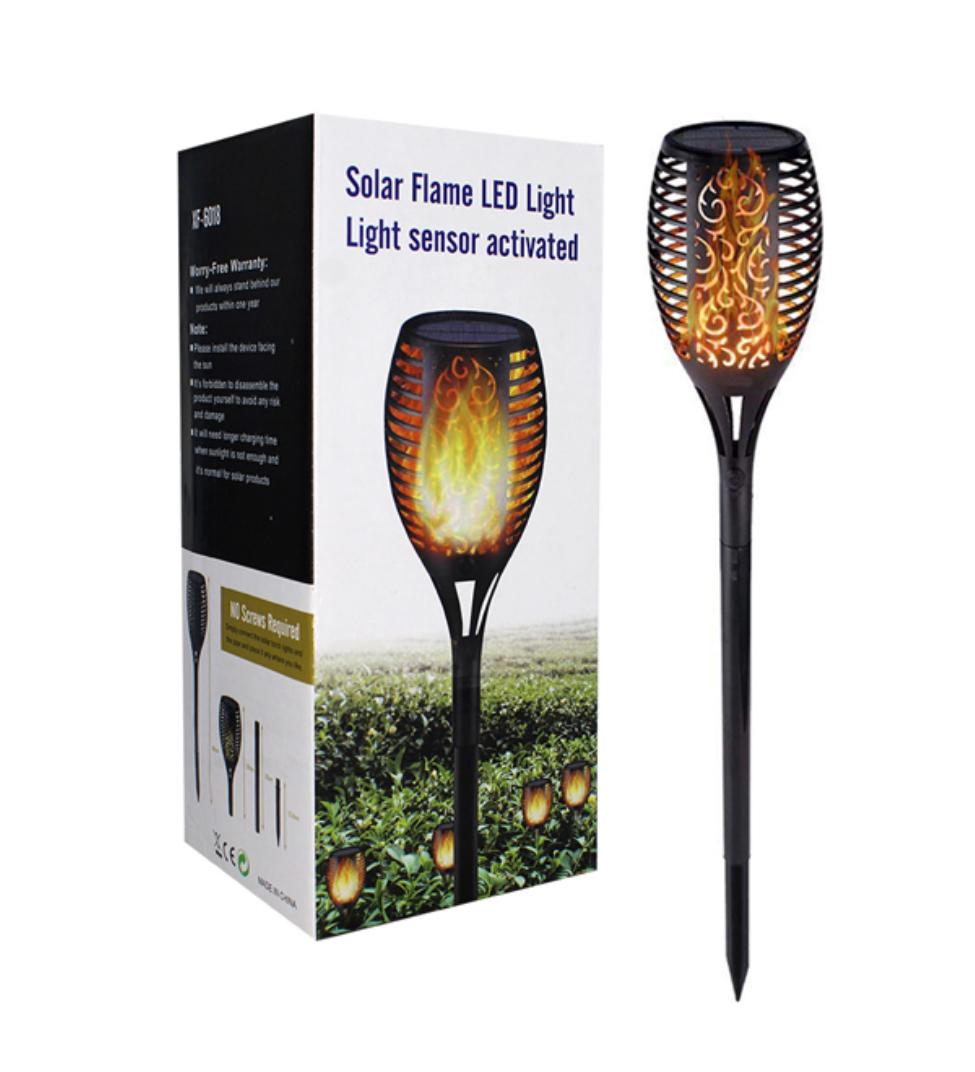 ELEK 2701091 ANTORCHA SOLAR TIPO LLAMA TAMANO MEDIANO