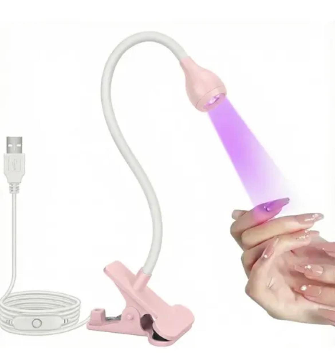 ELEK 101112 MINI LAMPARA UV USB C/PINZAS