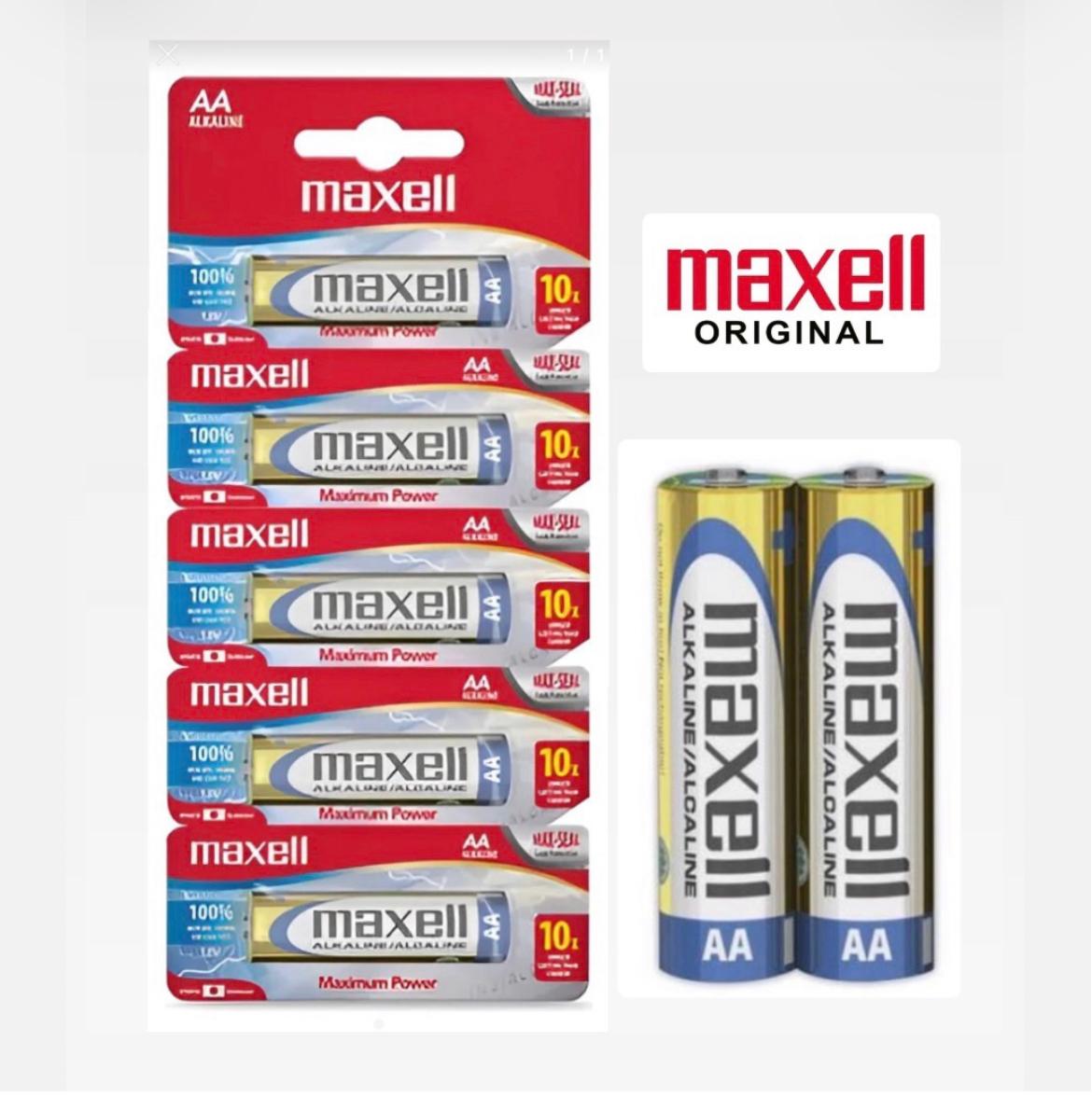 ELEC 72072 PILA MAXELL AA X5 ALCALINA