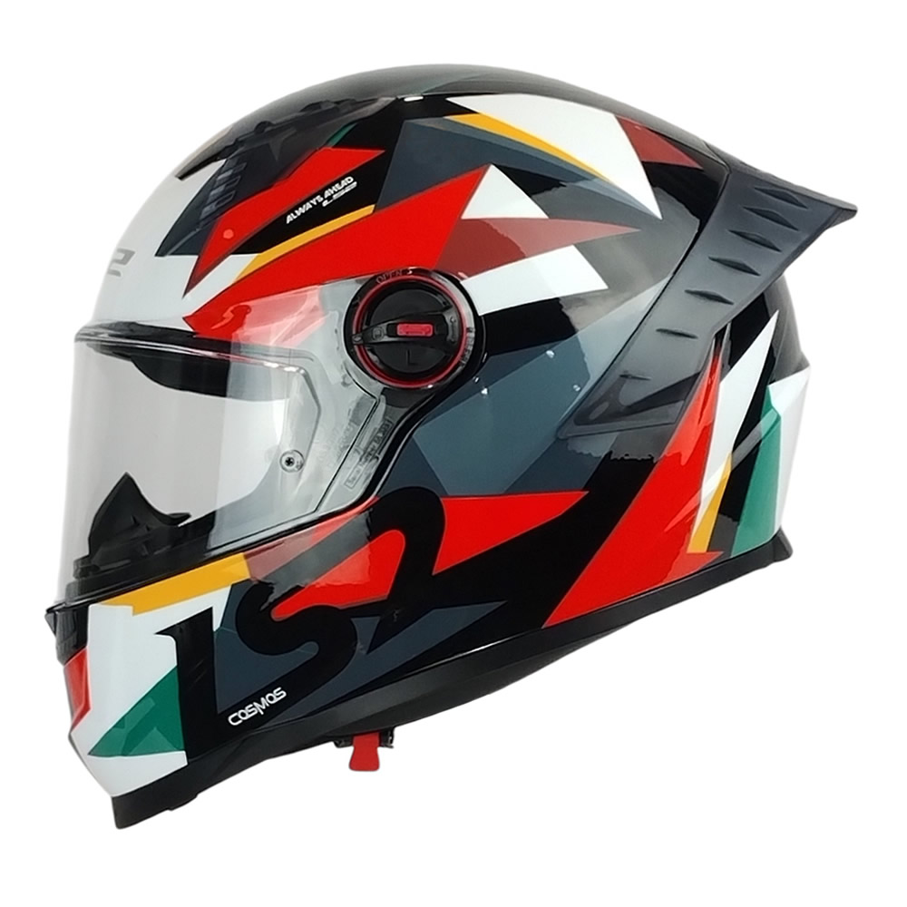 CASCO LS2 FF816 COSMOS ASTOM NEGRO ROJO