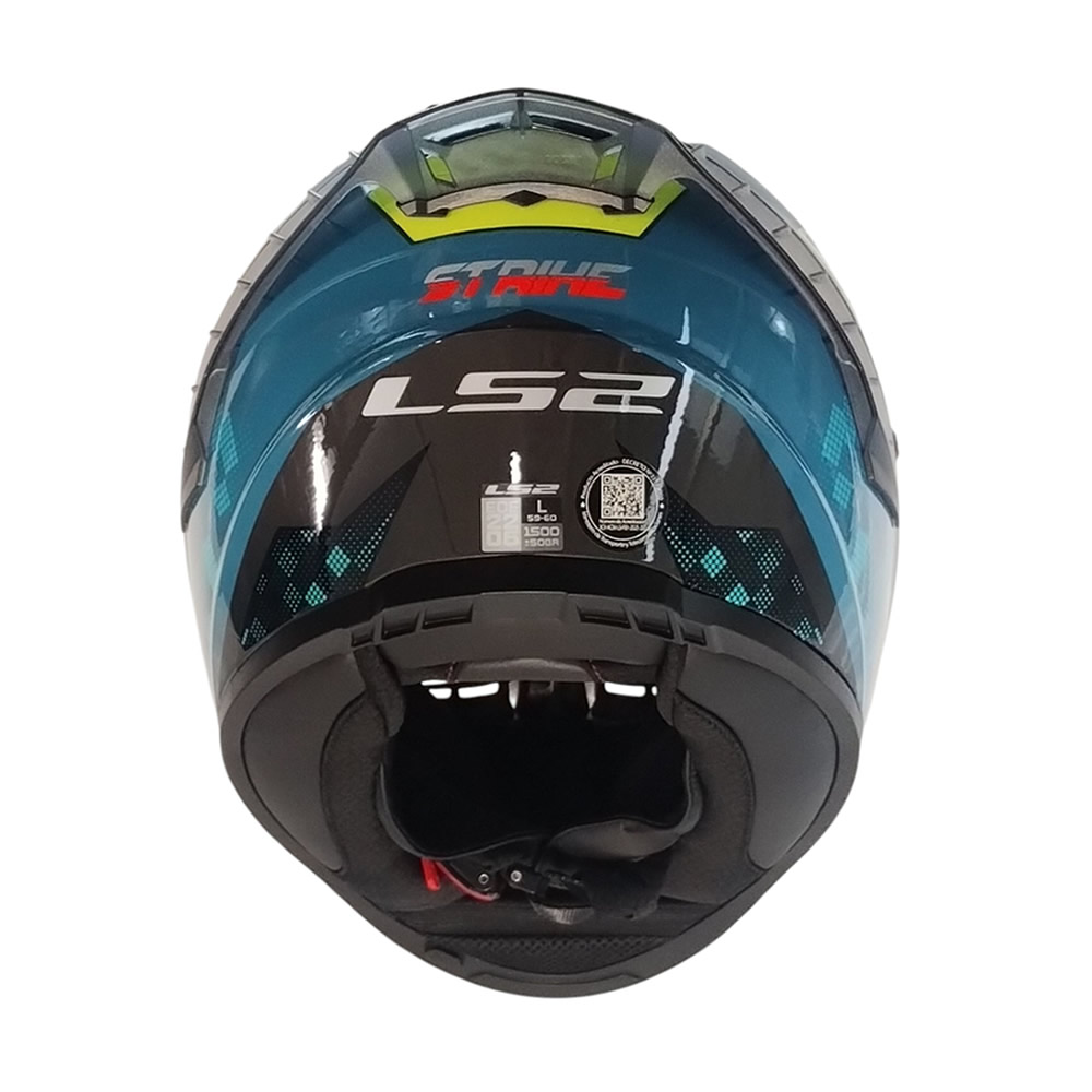CASCO LS2 FF816 COSMOS STRIKE AZUL AMARILLO