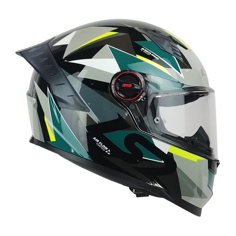 CASCO LS2 FF816 COSMOS ASTOM NEGRO VERDE