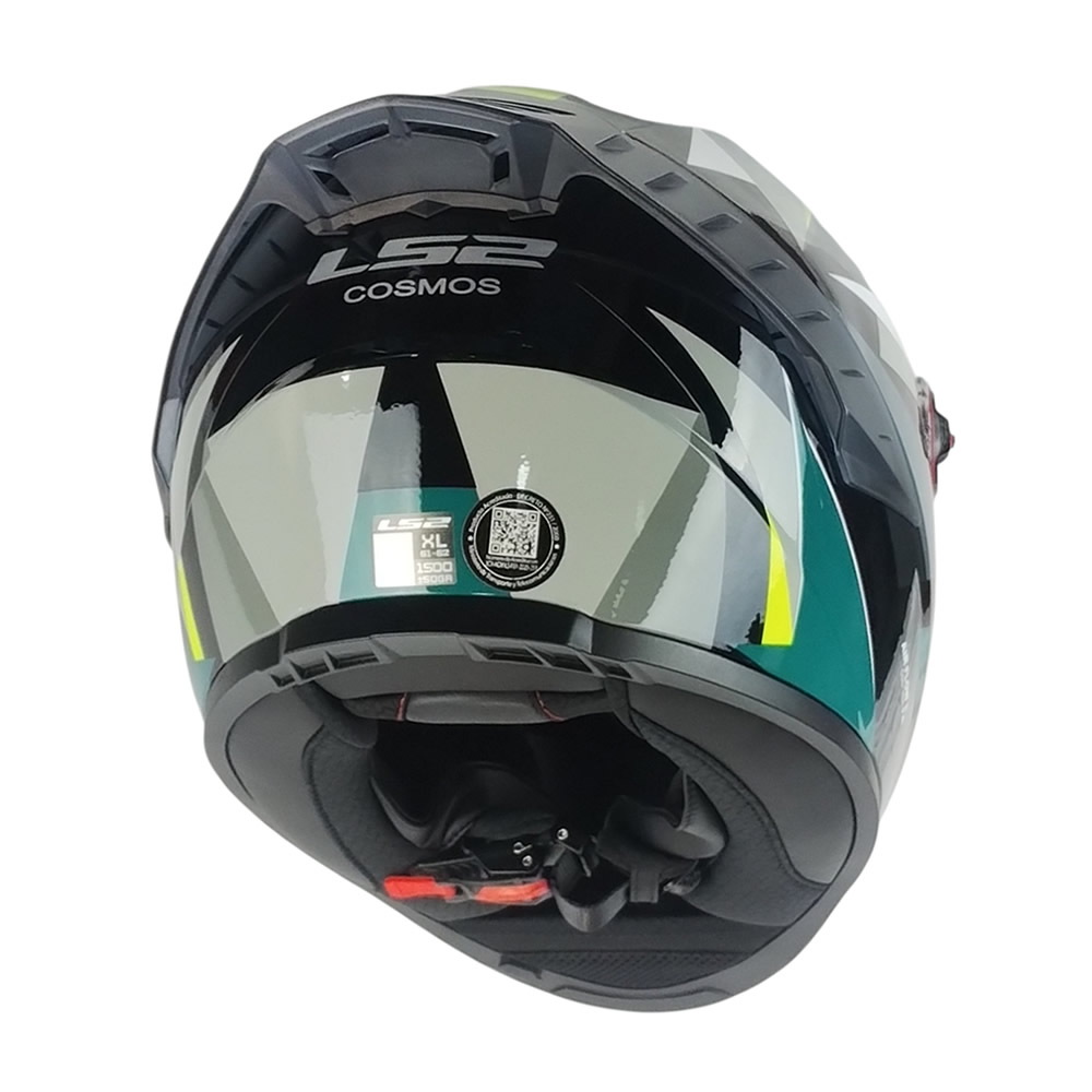CASCO LS2 FF816 COSMOS ASTOM NEGRO VERDE