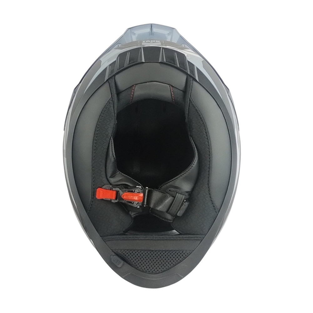 CASCO LS2 FF816 COSMOS TANK CAMOX NEGRO GRIS MATE