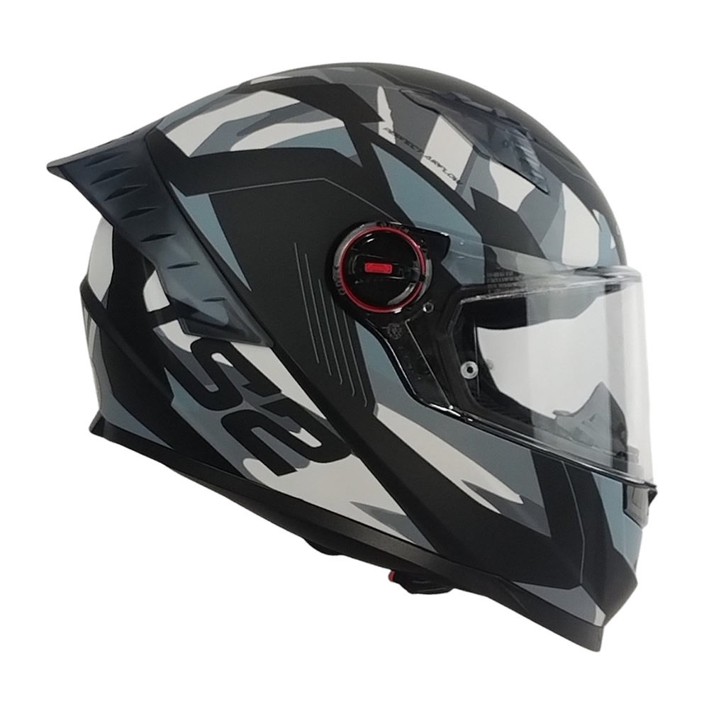 CASCO LS2 FF816 COSMOS TANK CAMOX NEGRO GRIS MATE