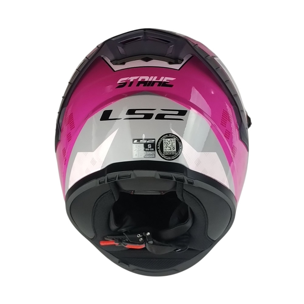 CASCO LS2 FF816 COSMOS STRIKE ROSA GRIS ST