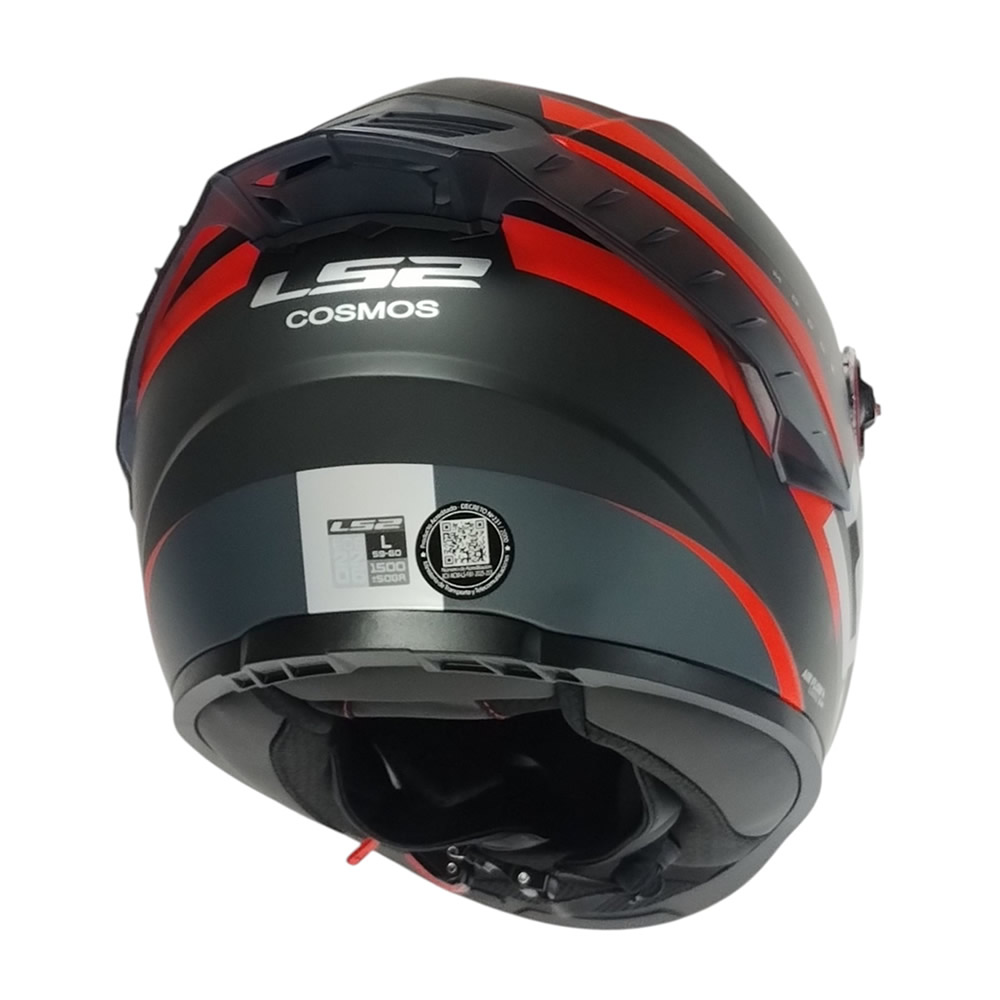 CASCO LS2 FF816 COSMOS MODOK NEGRO ROJO MATE ST