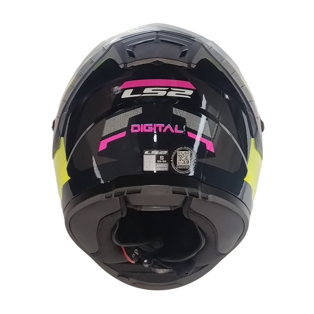 CASCO LS2 FF816 COSMOS DIGITAL AMARILLO GRIS ROSA ST